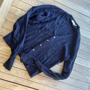 Vintage Navy Cardigan